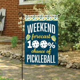 "Pickleball" Dura Soft™ Flag - Garden 13 x 18