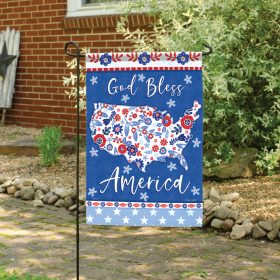 "Map of America" Dura Soft™ Garden Flag - Garden 13 x 18