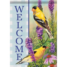 "Summer Fancy" Dura Soft™ Garden Flag - Garden 13 x 18