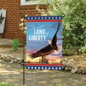 "Patriotic Flight" Dura Soft™ Garden Flag - Garden 13 x 18