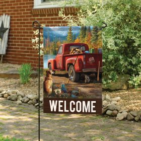 "Pastime River" Dura Soft™ Garden Flag - Garden 13 x 18