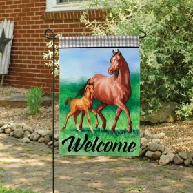 "Young Spirit" Dura Soft™ Garden Flag - Garden 13 x 18