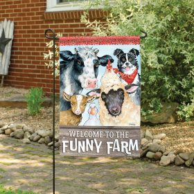 "Farm Friends" Dura Soft™ Garden Flag - Garden 13 x 18