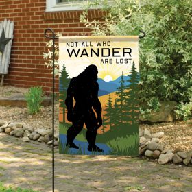 "Bigfoot" Dura Soft™ Garden Flag - Garden 13 x 18