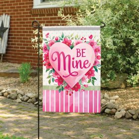 "Floral Heart" Dura Soft™ Garden Flag - Garden 13 x 18