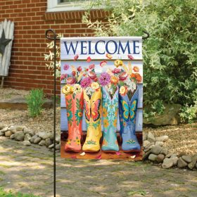 "Cowgirl Florals" Dura Soft™ Garden Flag - Garden 13 x 18
