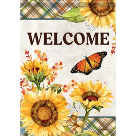 "Autumn Flutters" Garden Durasoft™ Flag - Garden 12.5 x 18