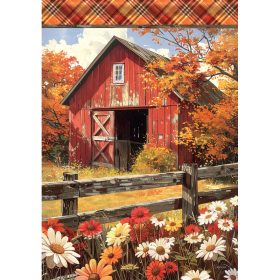 "Fall Blossom Pasture" Garden Durasoft™ Flag - Garden 12.5 x 18