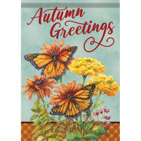"Autumn Monarchs" Large Durasoft™ Flag