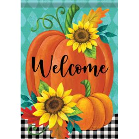 "Whimsical Pumpkins" Durasoft™ Flag - Large 28 x 40