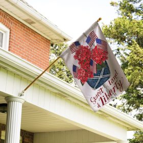 "Sweet Land Of Liberty" Dura Soft™ Flag - Large 28 x 40