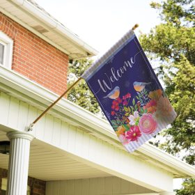"Bluebird Friends" Dura Soft™ Flag - Large 28 x 40