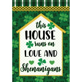 "Love & Shenanigans" Dura Soft™ Flag - Large 28 x 40