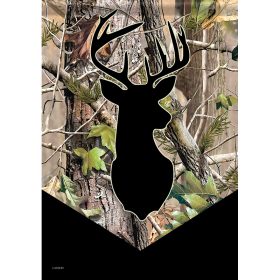 "Camo Buck" Dura Soft™ Flag - Large 28 x 40