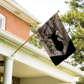 "Camo Buck" Dura Soft™ Flag - Large 28 x 40