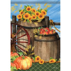 "Harvest Market" Durasoft™ Flag - Large 28 x 40