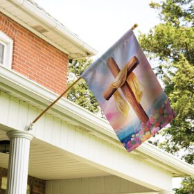 "Holy Cross" Dura Soft™ Garden Flag - Large 28 x 40