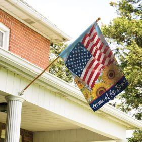 "American Sunflower" Dura Soft™ Garden Flag - Large 28 x 40