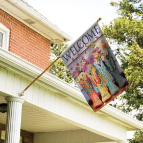 "Cowgirl Florals" Dura Soft™ Garden Flag - Large 28 x 40