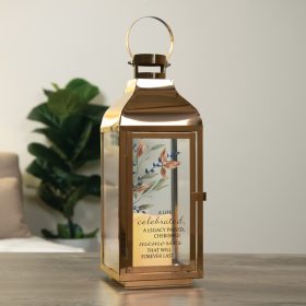 "Life Celebrated" Lantern