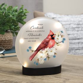 "Cardinals Appear" LED Table Décor