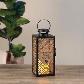 "Amazing Grace" Laser cut Lantern