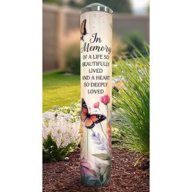 In Memory -  Memorial Pole with Stake