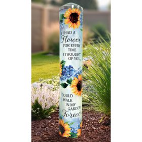 Walk In Garden -  Memorial Pole with Stake