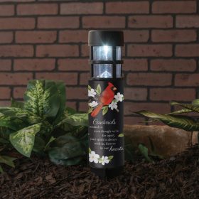 Cardinals -  Memorial Solar Stake Light