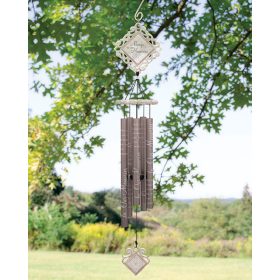 35" "Beautiful Memories" Vintage White Chime