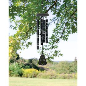 "God Has You" 21" Black Sonnet Chime