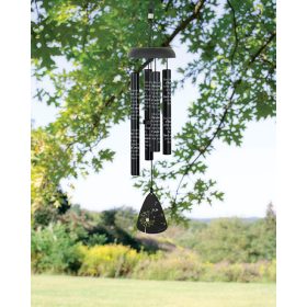 "Winds Of Heaven" 21" Black Sonnet Chime