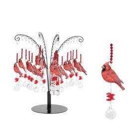 24 piece"Cardinal" Suncatchers with Display