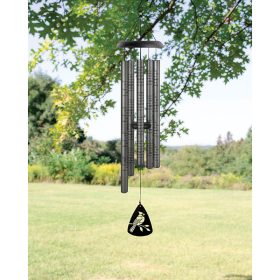 "Always Near" 44" Charcoal Sonnet Chime