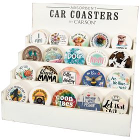 Counter Top Bulk Car Coaster Display