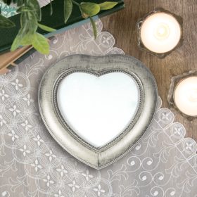 Heart Antique Silver "Amazing Grace"