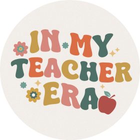 Teacher Era Car Coaster