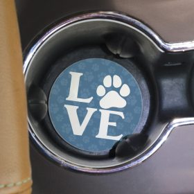 Pet Love Car Coaster