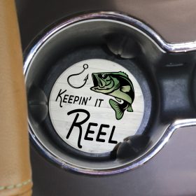 "Reel" Round Car Coaster - Bulk