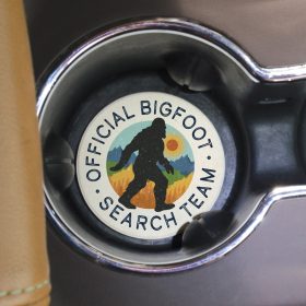 "Search Team" Round Car Coaster - Bulk