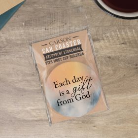 Gift from God Packaged Car Coaster