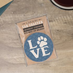 Pet Love Packaged Car Coaster