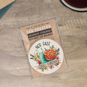 Not Fast Packaged Car Coaster