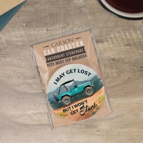 Won't Get Packaged Car Coaster