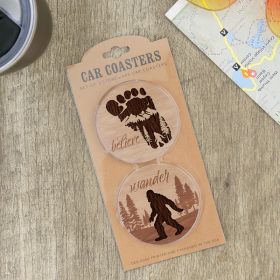 "Sasquatch" Car Coaster Set