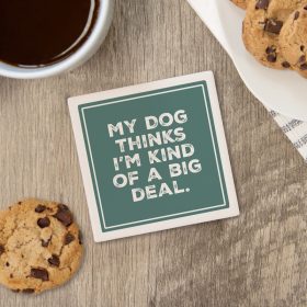 Big Deal Square House Coaster - Bulk
