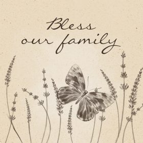 Bless Our Family Square House Coaster - Bulk