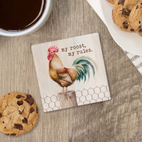My Roost Square  Coaster