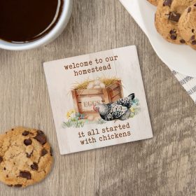 Started with Chickens Square  Coaster