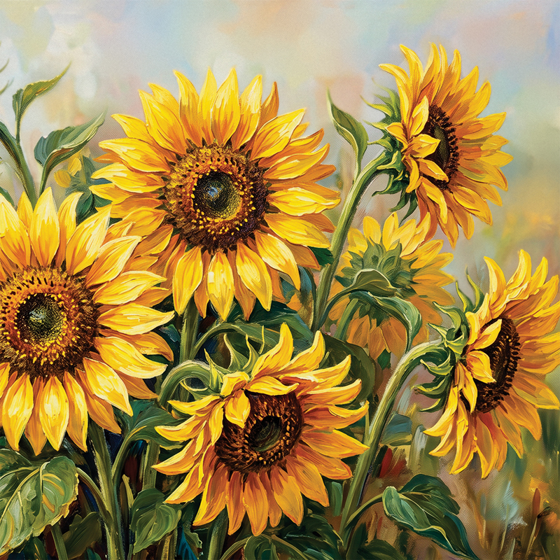 Sunflower Bunch House Coaster